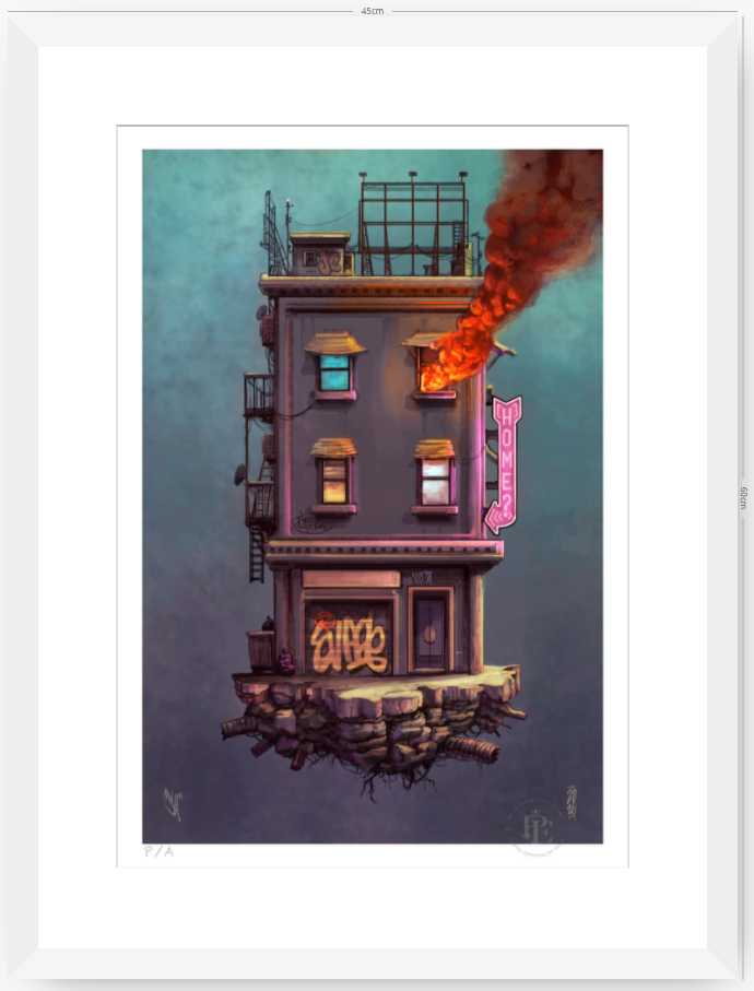 Home? - 33 x 48 cm