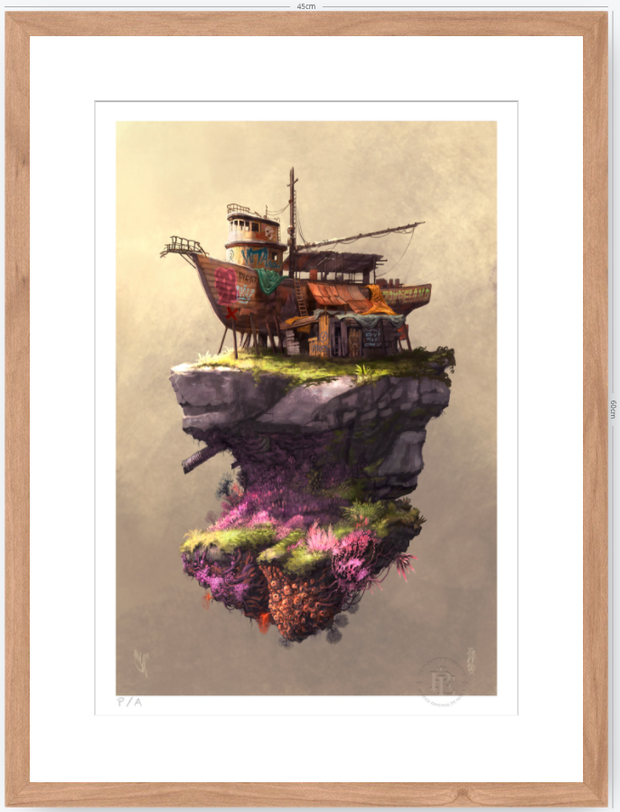 Tsunami 2020 - 33 x 48 cm