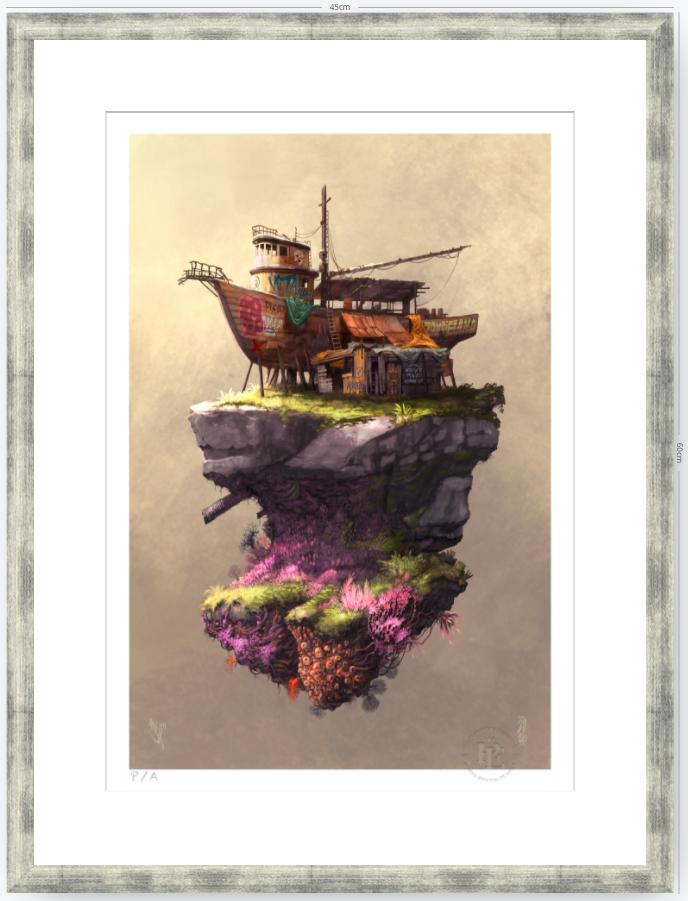 Tsunami 2020 - 33 x 48 cm
