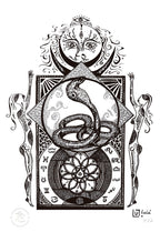 Zodiaco Blanco - 33 x 48 cm