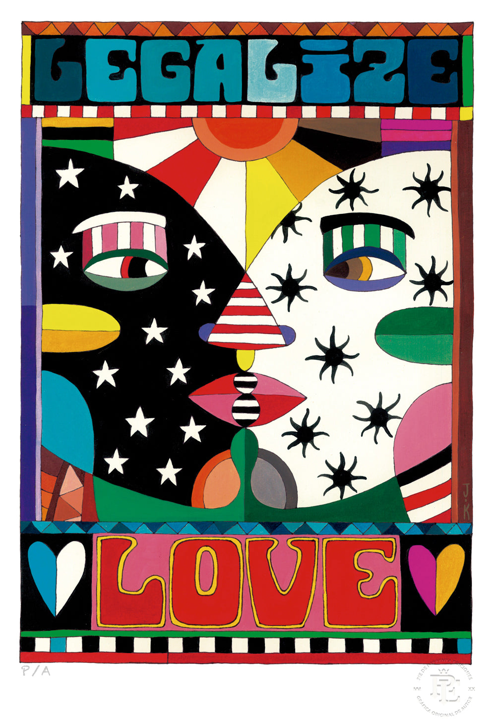 Legalize Love - 33 x 48 cm