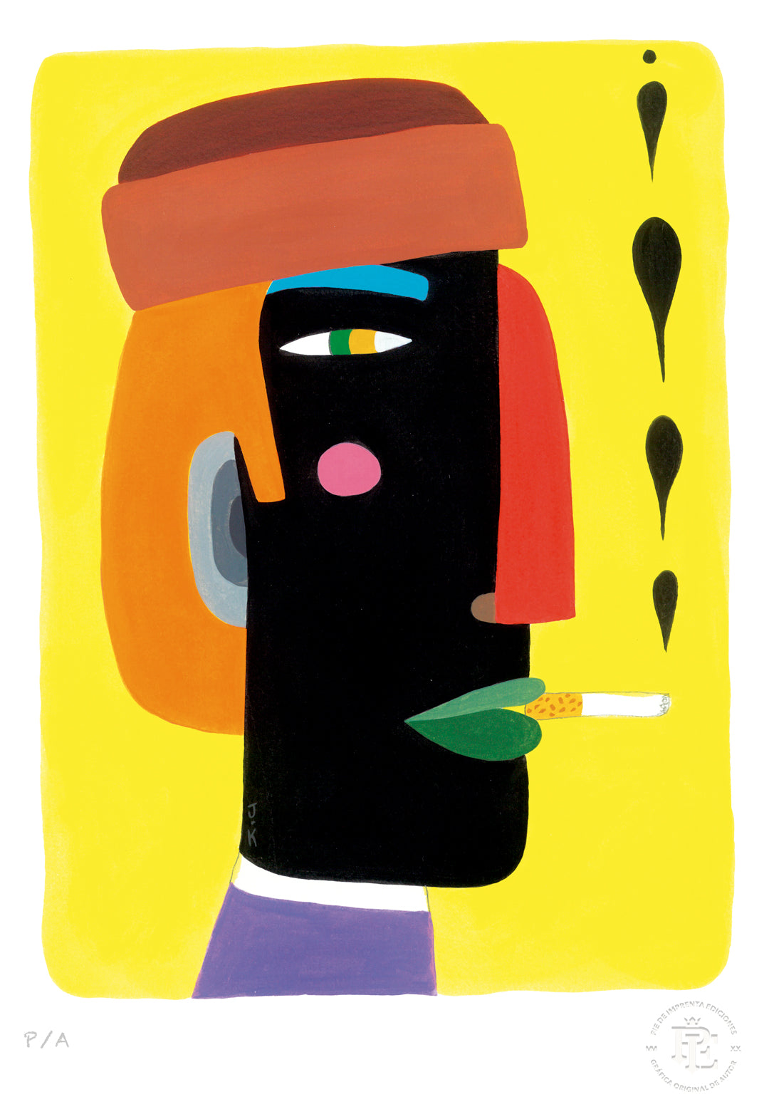 Fumeta I - 33 x 48 cm