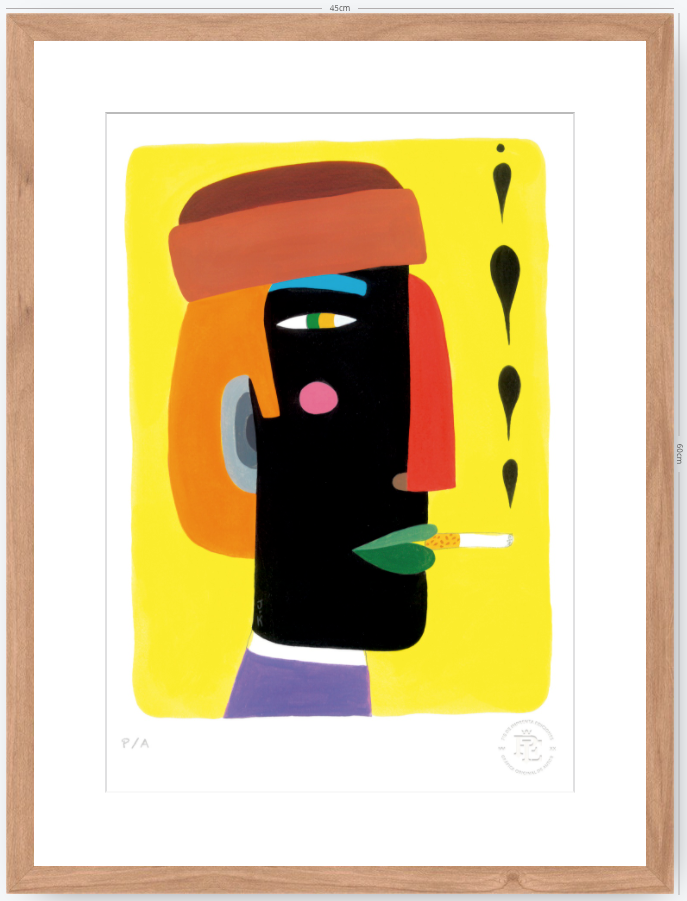 Fumeta I - 33 x 48 cm