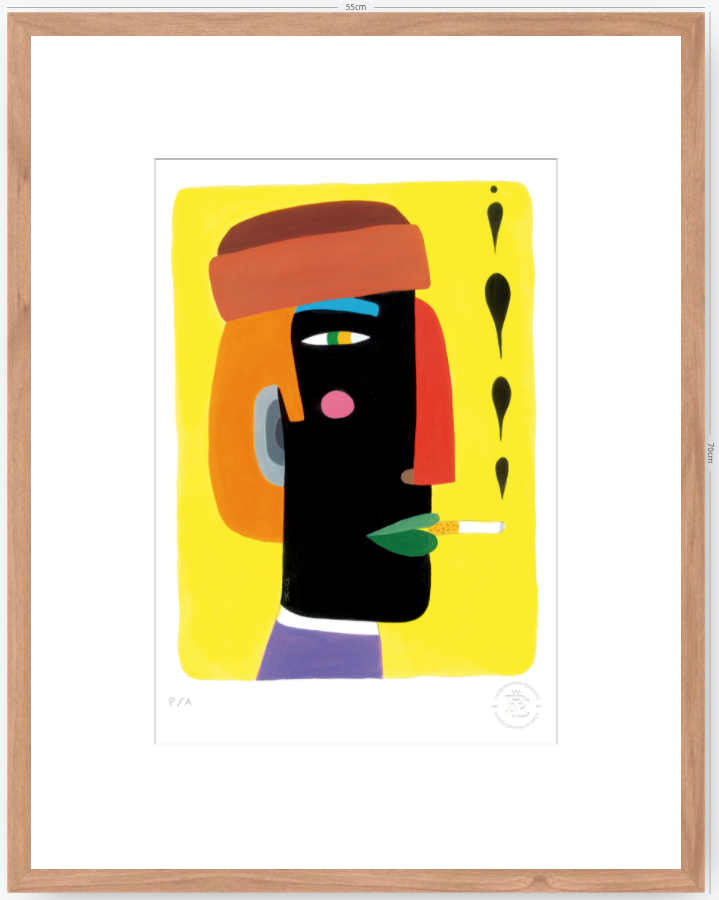 Fumeta I - 33 x 48 cm