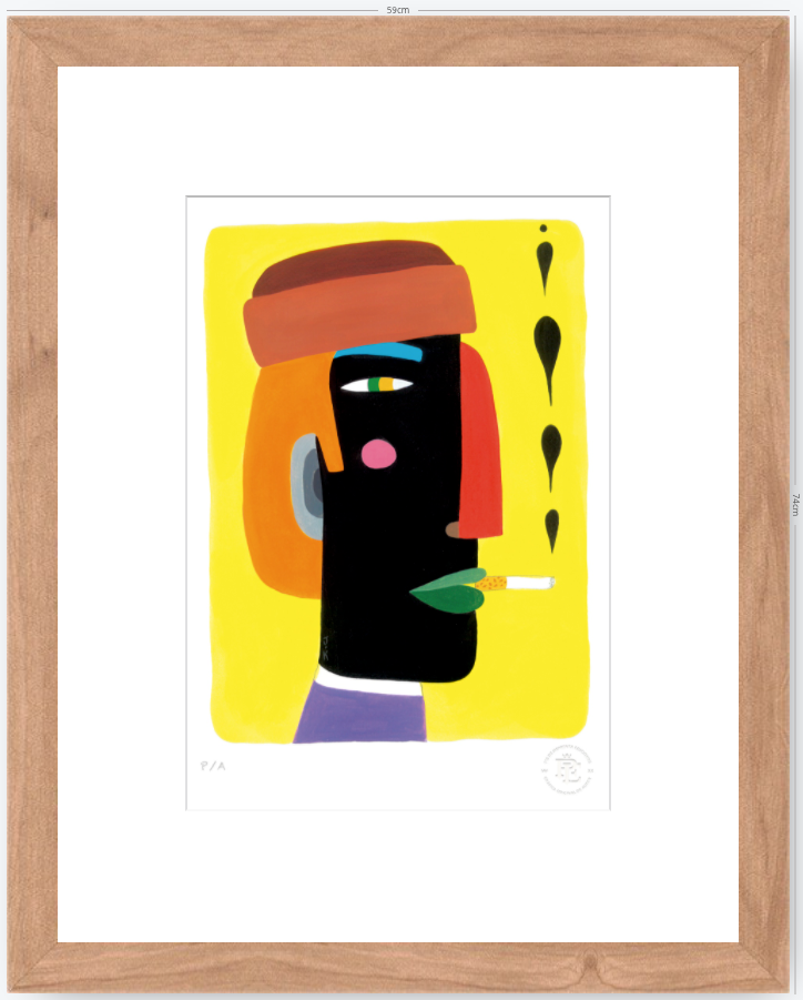 Fumeta I - 33 x 48 cm