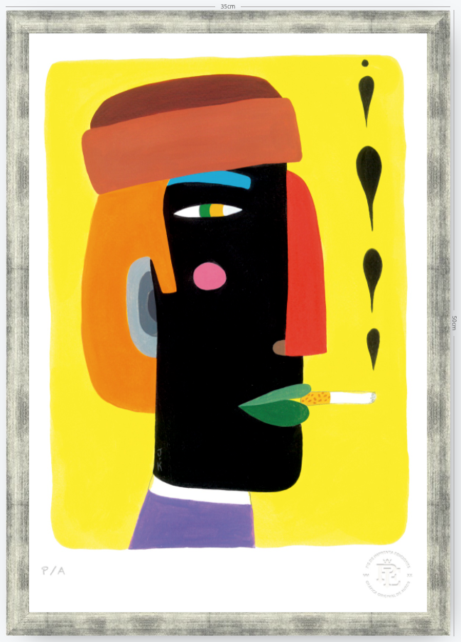 Fumeta I - 33 x 48 cm