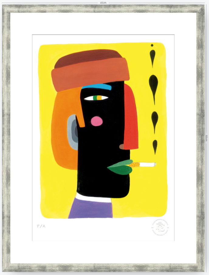 Fumeta I - 33 x 48 cm