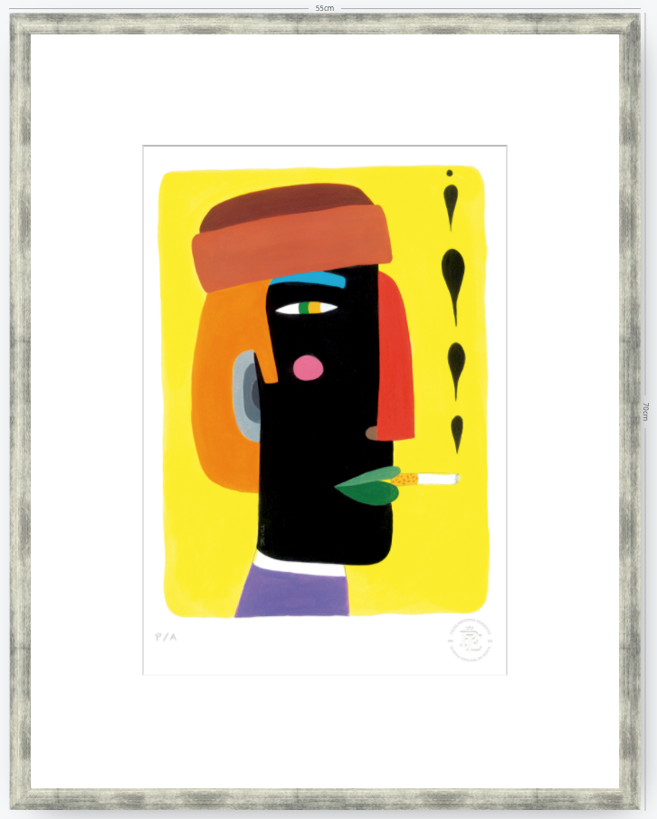 Fumeta I - 33 x 48 cm