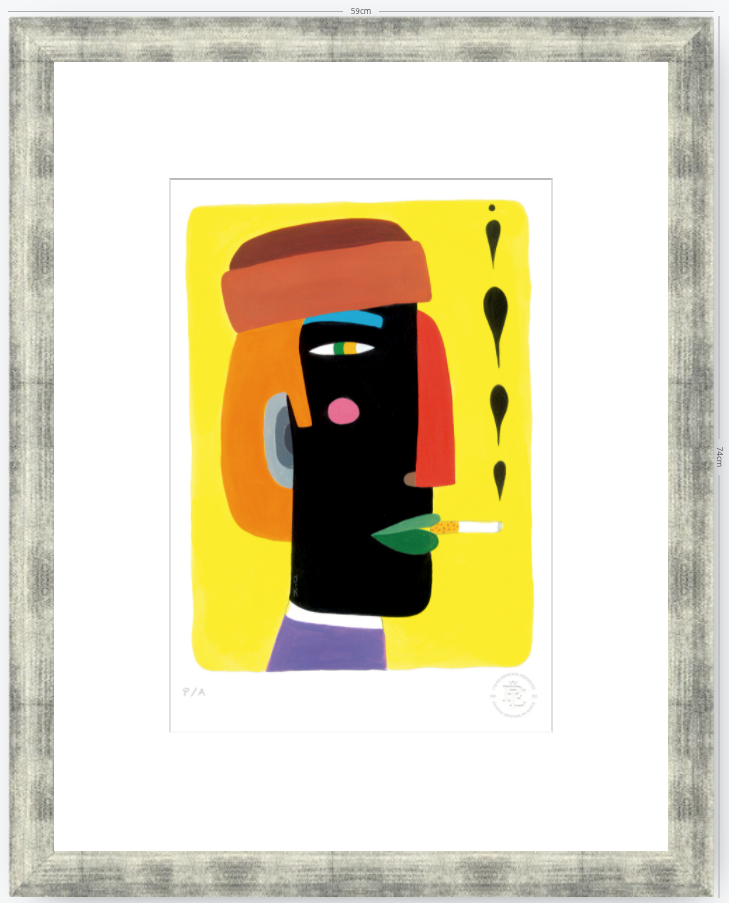 Fumeta I - 33 x 48 cm