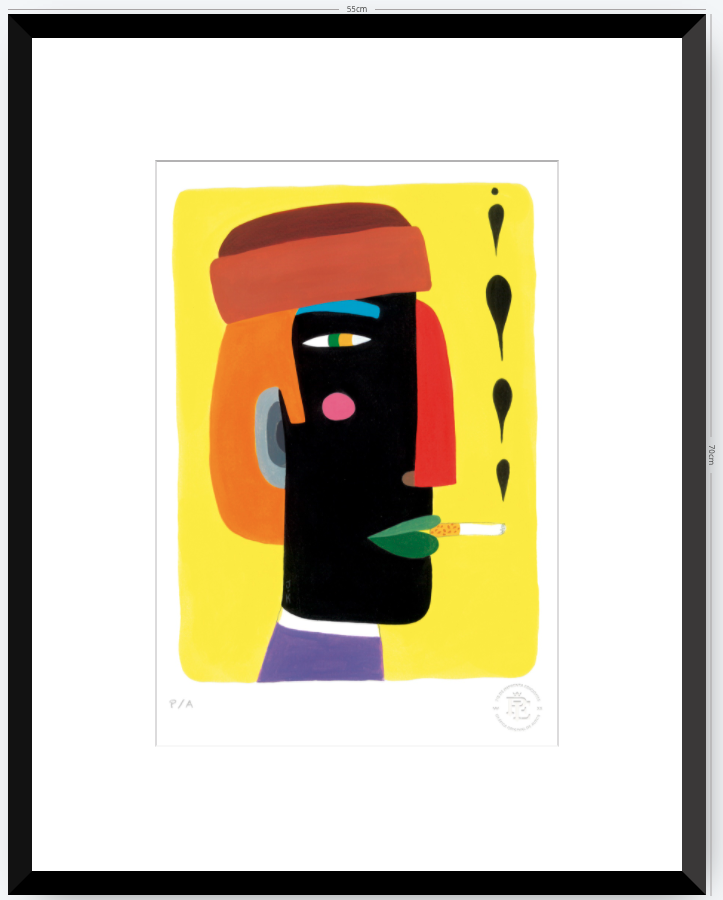 Fumeta I - 33 x 48 cm
