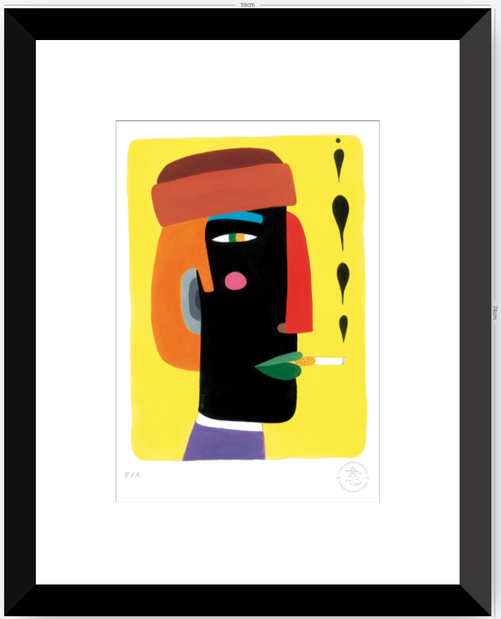 Fumeta I - 33 x 48 cm
