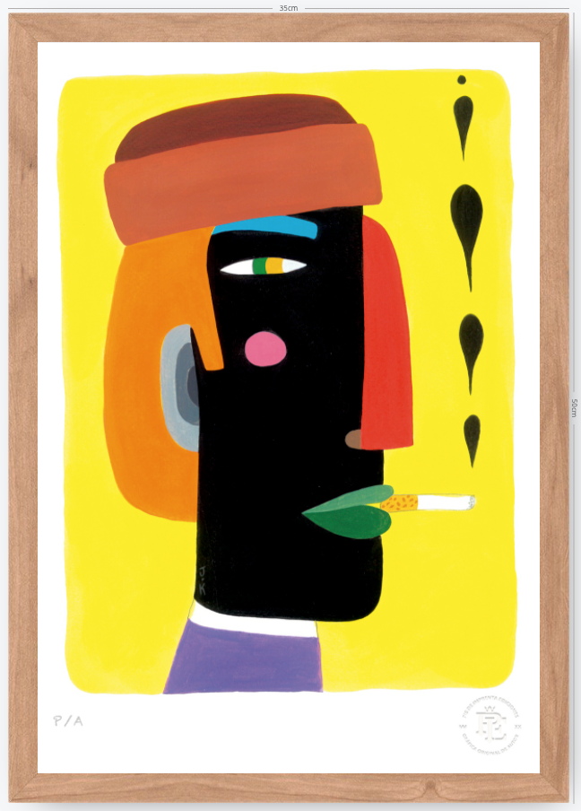 Fumeta I - 33 x 48 cm