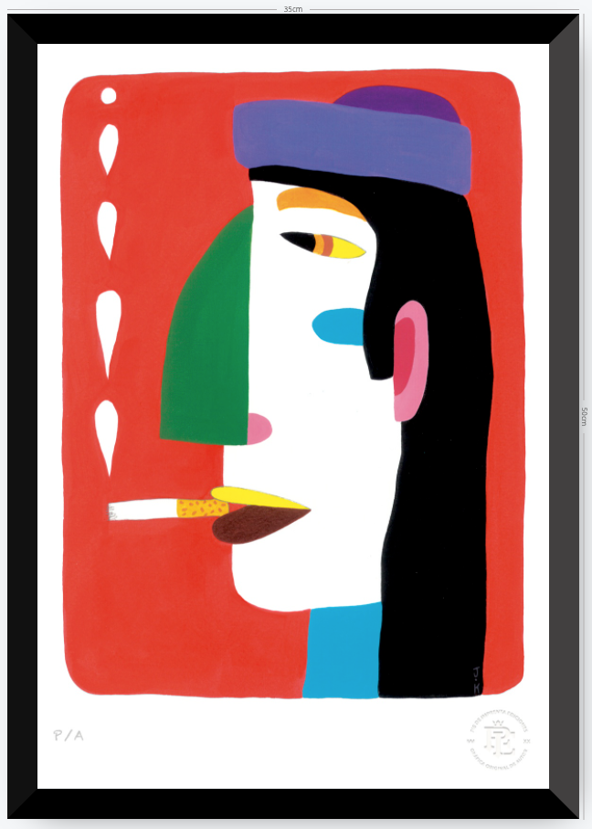Fumeta II - 33 x 48 cm