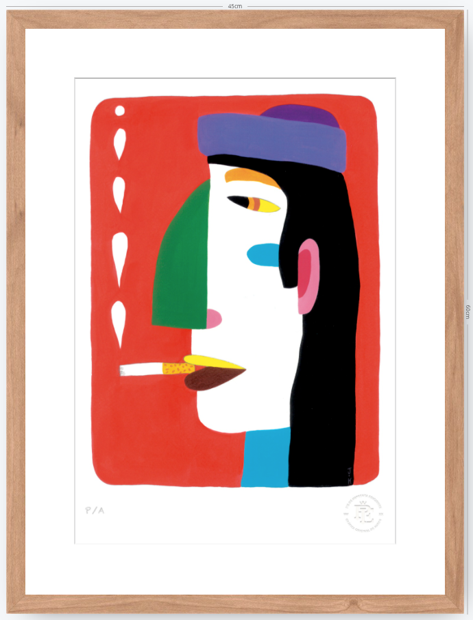Fumeta II - 33 x 48 cm