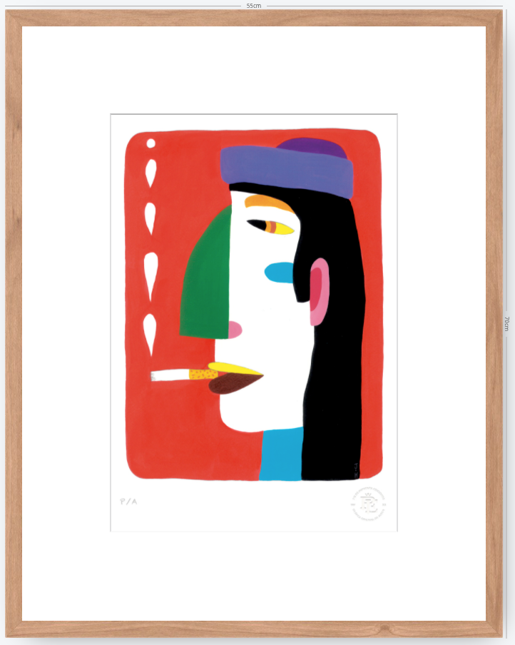 Fumeta II - 33 x 48 cm