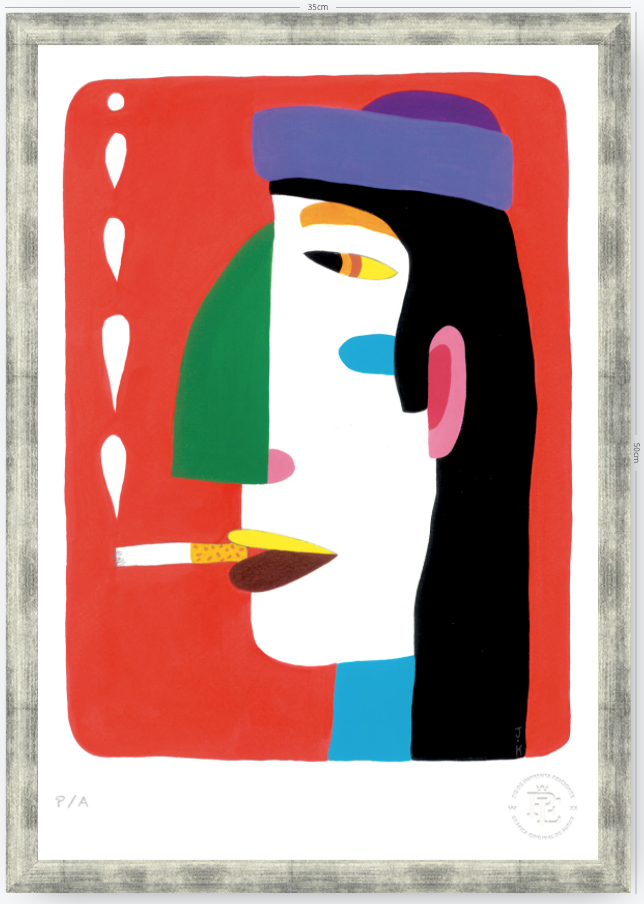 Fumeta II - 33 x 48 cm
