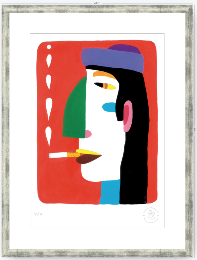 Fumeta II - 33 x 48 cm