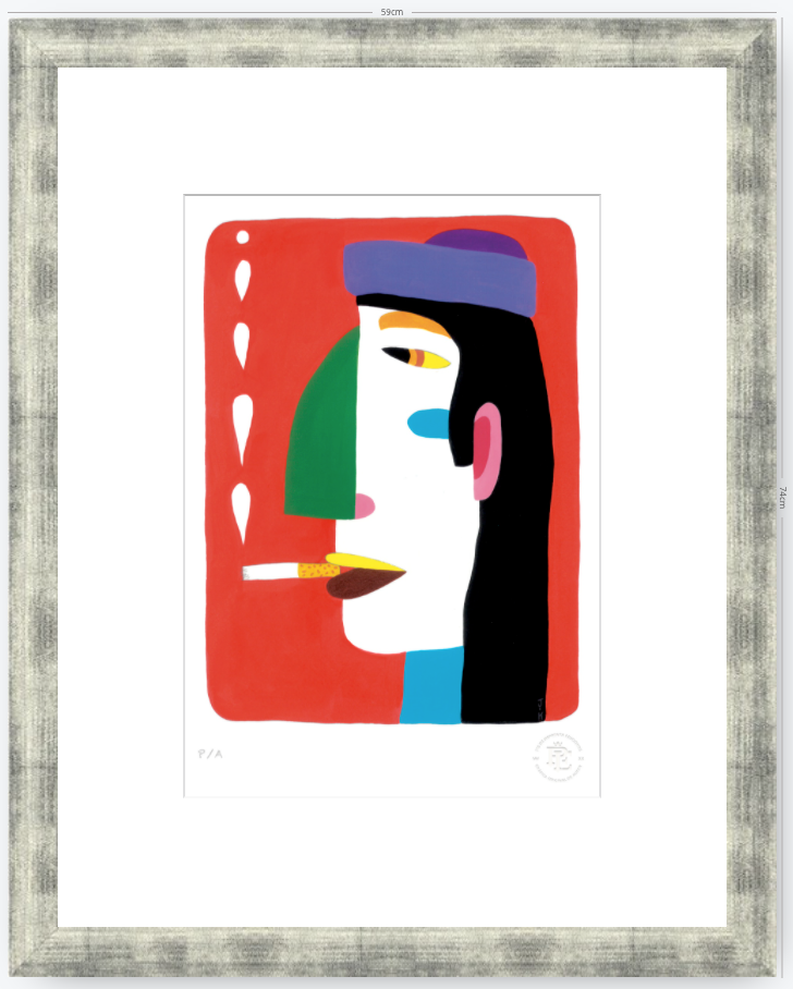 Fumeta II - 33 x 48 cm