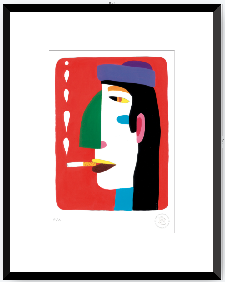 Fumeta II - 33 x 48 cm