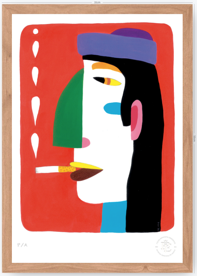 Fumeta II - 33 x 48 cm