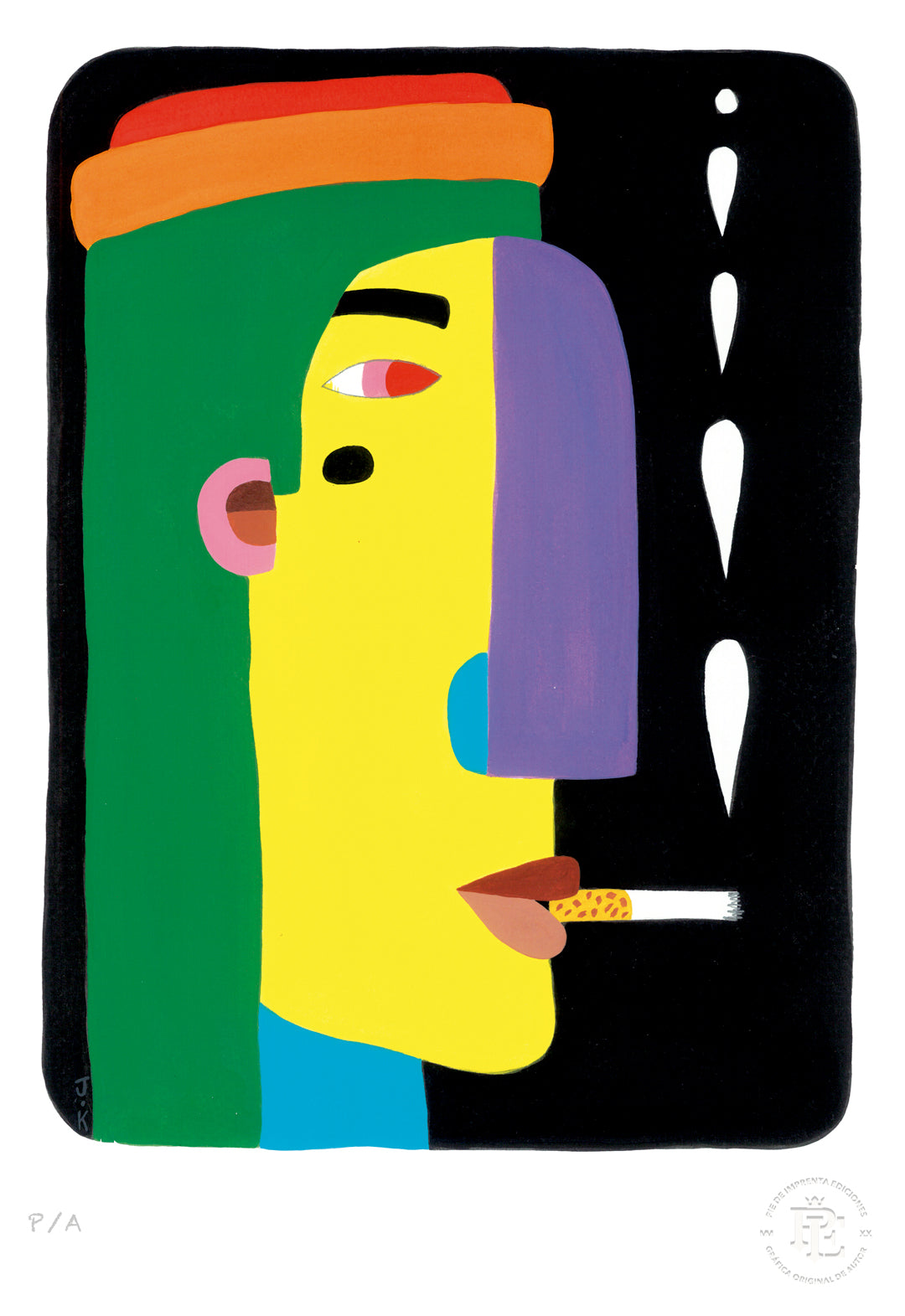 Fumeta III - 33 x 48 cm