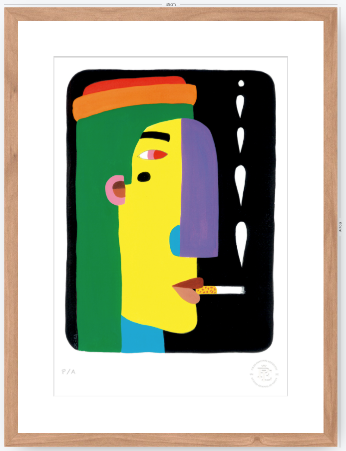 Fumeta III - 33 x 48 cm