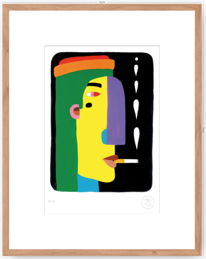 Fumeta III - 33 x 48 cm