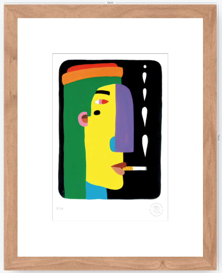 Fumeta III - 33 x 48 cm