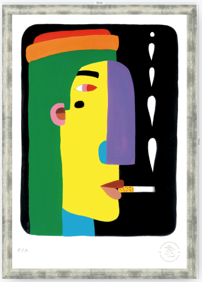 Fumeta III - 33 x 48 cm