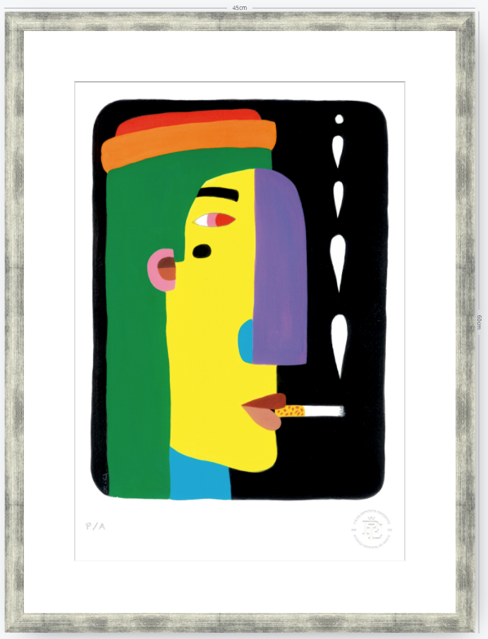 Fumeta III - 33 x 48 cm
