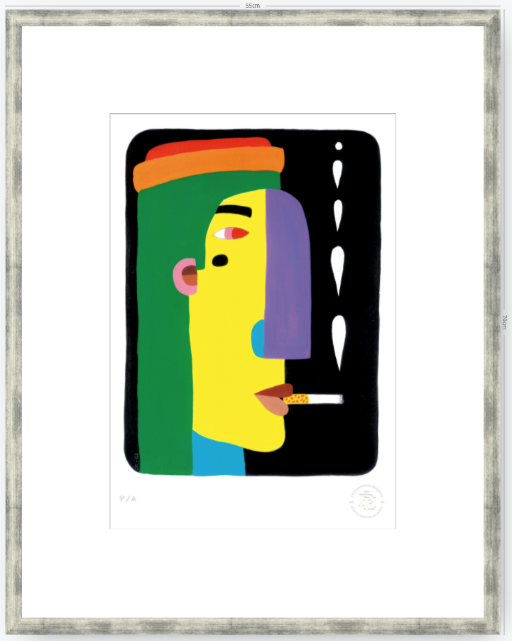 Fumeta III - 33 x 48 cm