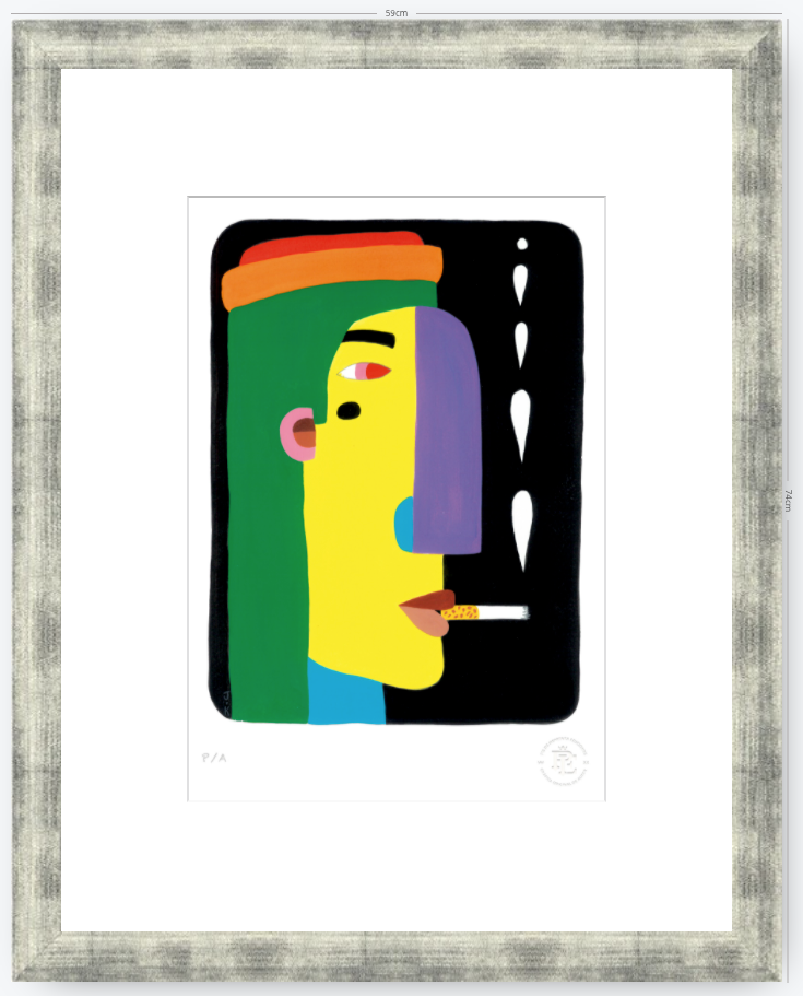 Fumeta III - 33 x 48 cm