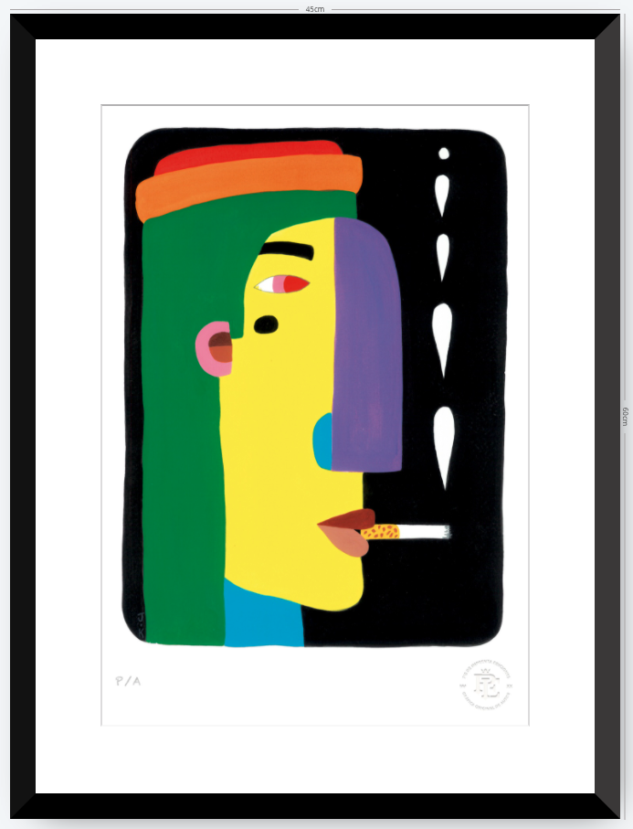 Fumeta III - 33 x 48 cm