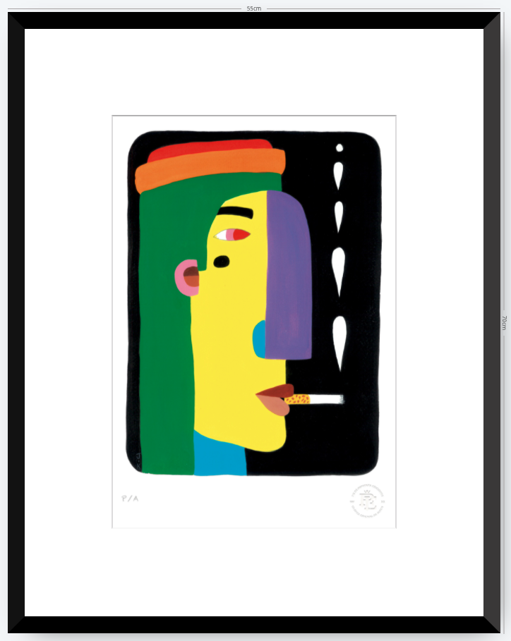 Fumeta III - 33 x 48 cm