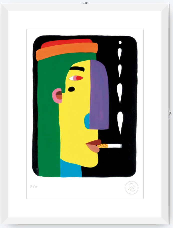 Fumeta III - 33 x 48 cm