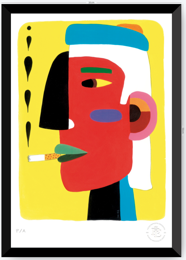 Fumeta IV - 33 x 48 cm