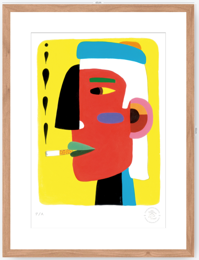 Fumeta IV - 33 x 48 cm