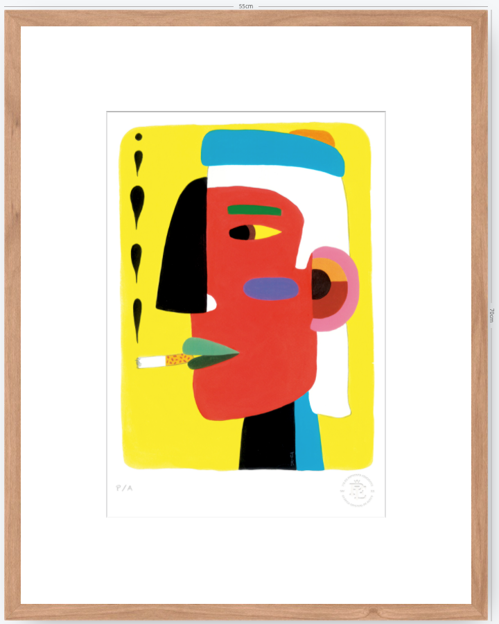 Fumeta IV - 33 x 48 cm