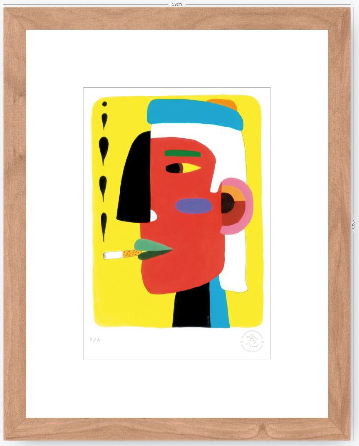 Fumeta IV - 33 x 48 cm