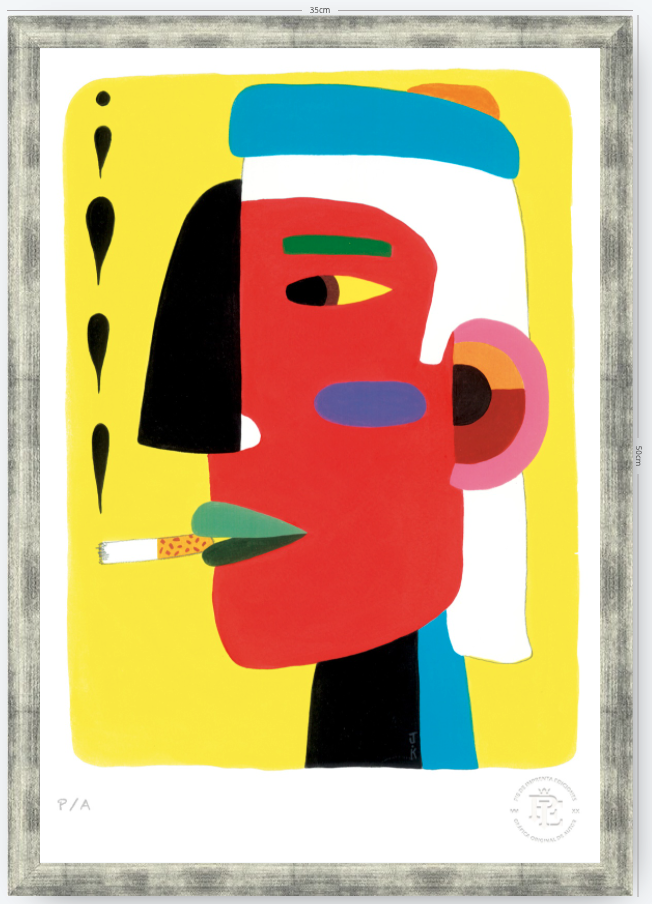 Fumeta IV - 33 x 48 cm