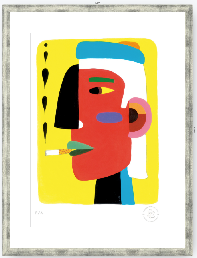 Fumeta IV - 33 x 48 cm