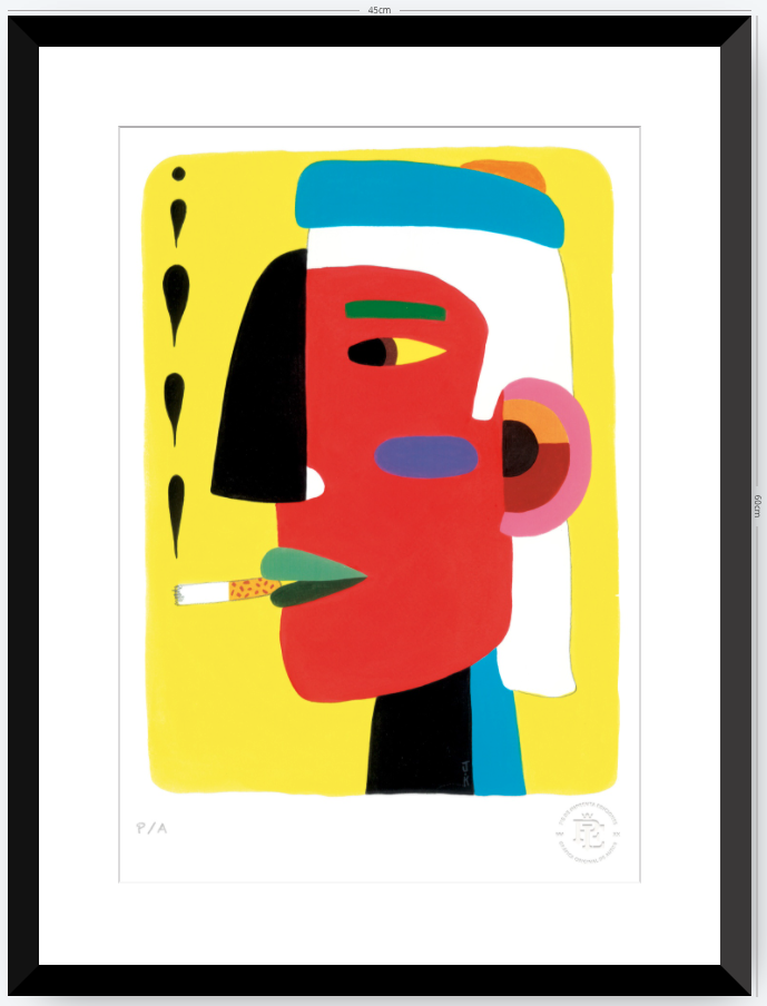 Fumeta IV - 33 x 48 cm