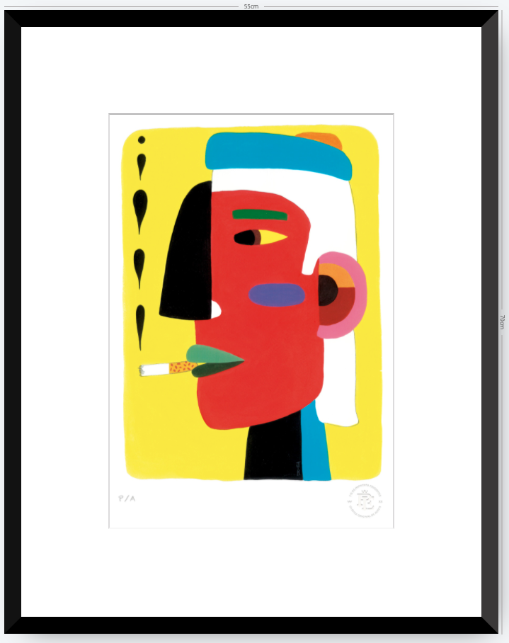 Fumeta IV - 33 x 48 cm