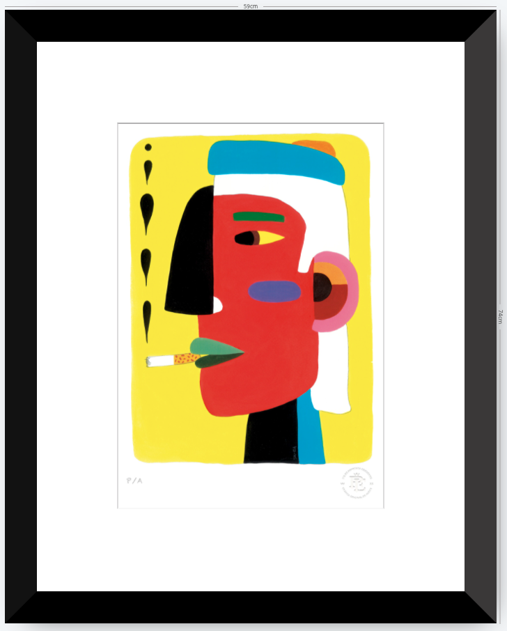 Fumeta IV - 33 x 48 cm