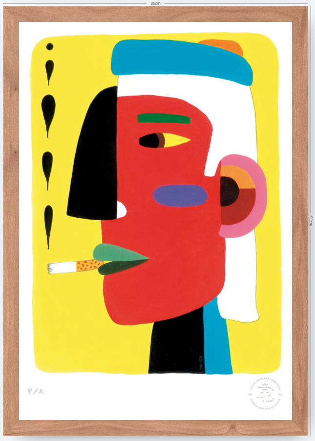 Fumeta IV - 33 x 48 cm
