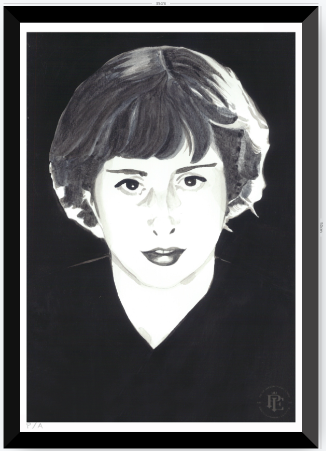 María Luisa Bombal - 33 x 48 cm