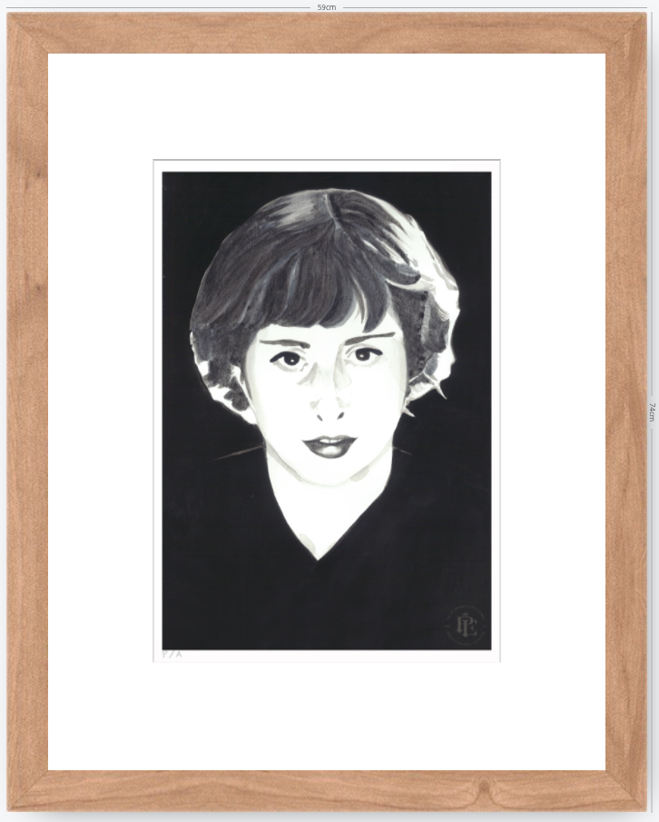 María Luisa Bombal - 33 x 48 cm