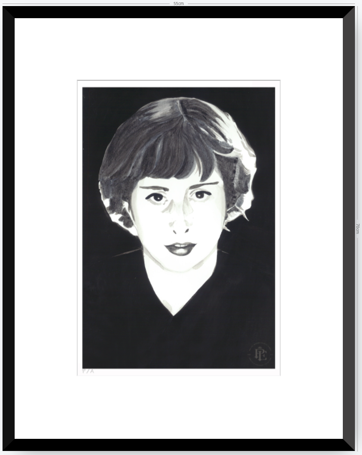 María Luisa Bombal - 33 x 48 cm