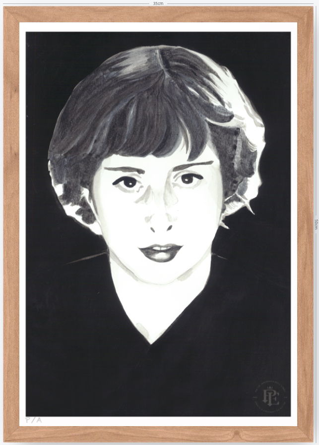 María Luisa Bombal - 33 x 48 cm