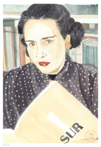 Victoria Ocampo - 33 x 48 cm